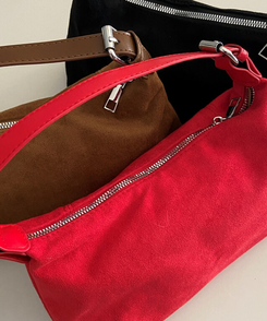 スエードミニトートデイリーバッグ