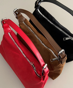 スエードミニトートデイリーバッグ