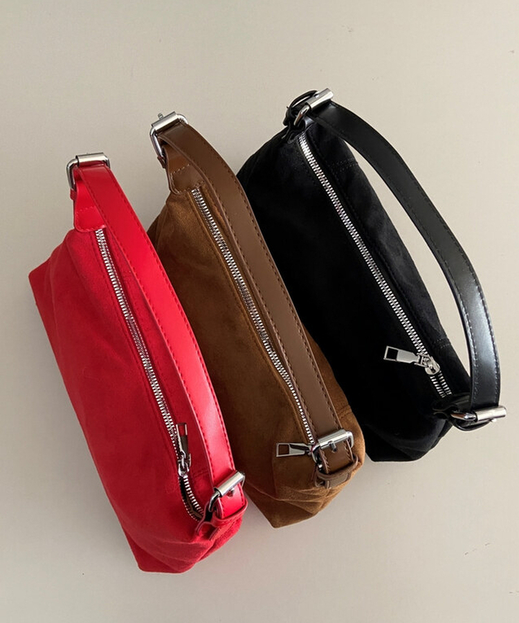 スエードミニトートデイリーバッグ