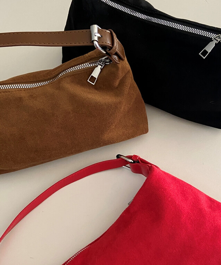スエードミニトートデイリーバッグ