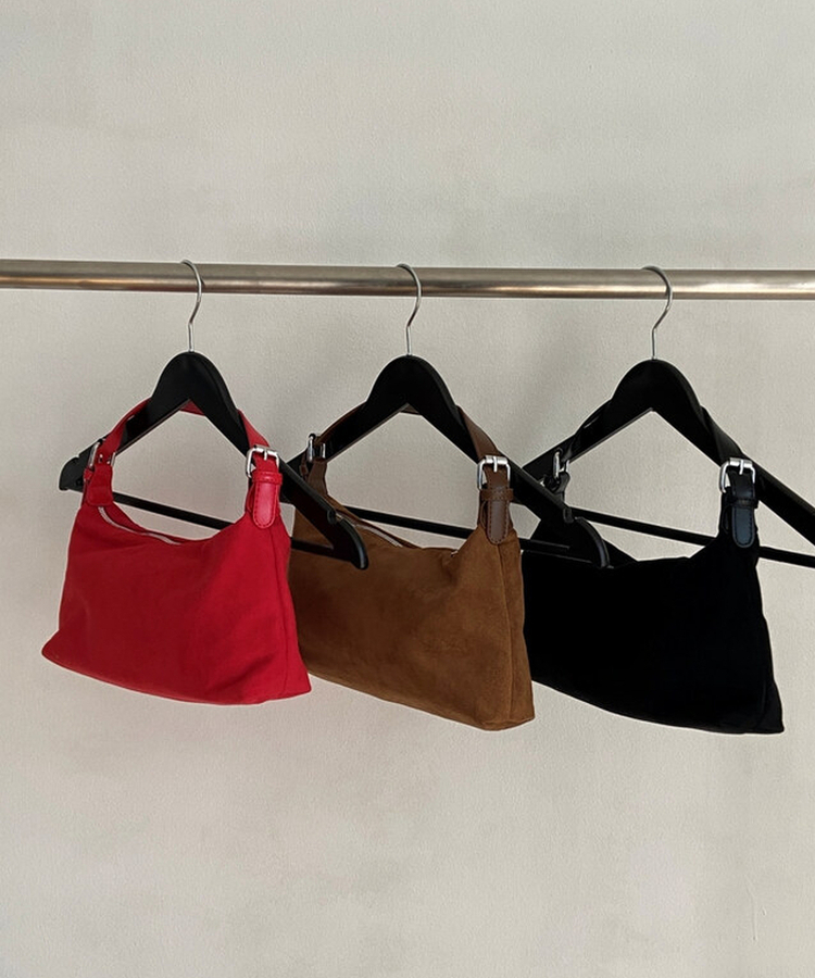 スエードミニトートデイリーバッグ