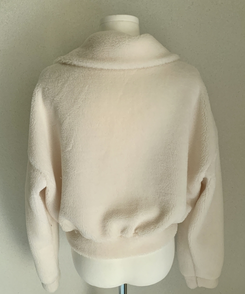 ミンクハイネックファージップアップ