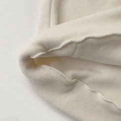 刺繍ストリングフードジップアップ