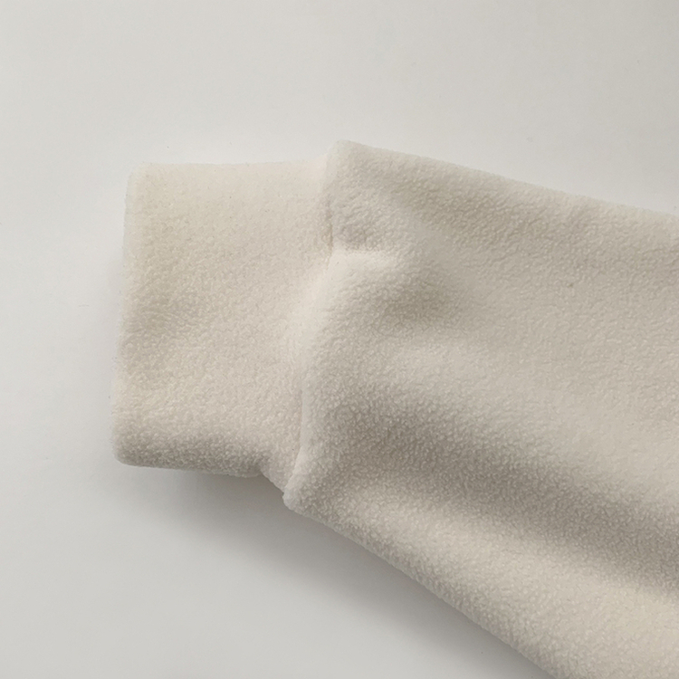 刺繍ストリングフードジップアップ