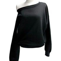 【起毛】クロスオフルーズトレーナー