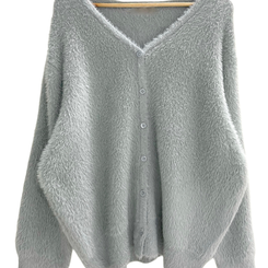 ブラシアンゴラニットカーディガン