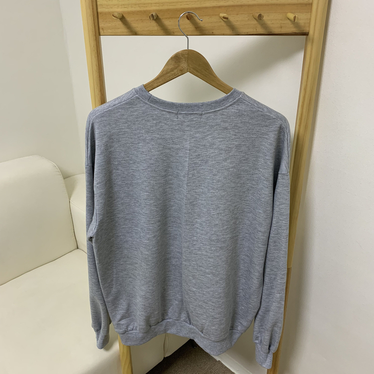 プリンティングラウンドネックトレーナー