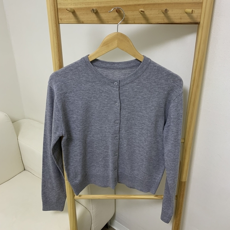 アバンベーシックニットカーディガン(6color)