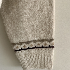 厚手ノルディックニットカーディガン