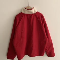 リバーシブルボアフリースハイネックジャンパー(6color)