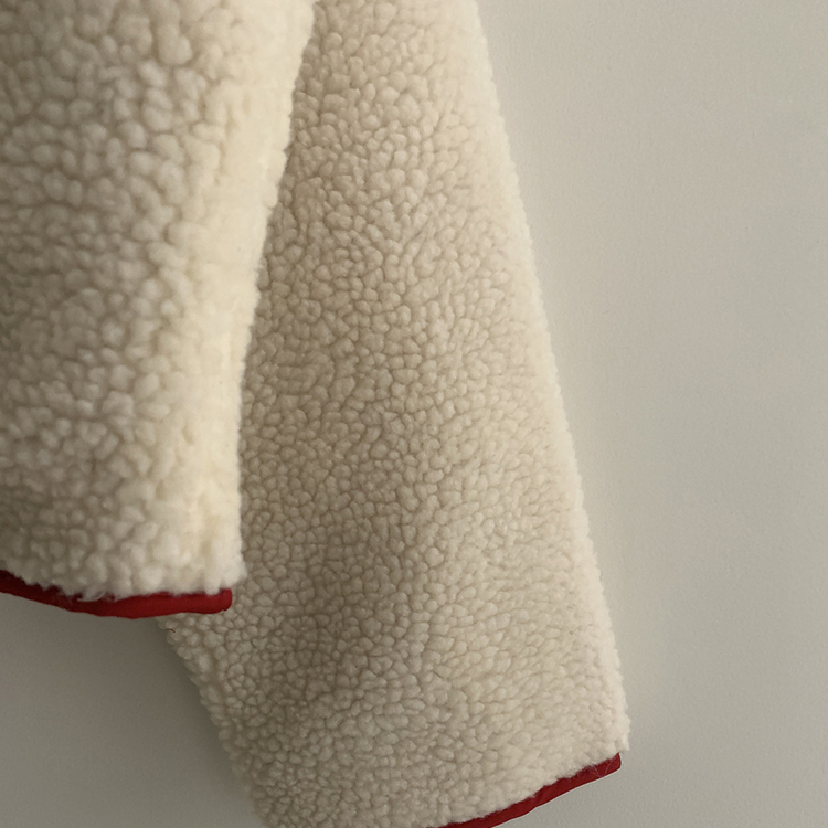 リバーシブルボアフリースハイネックジャンパー(6color)