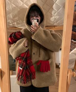 フードムスタンジャケット BROWN