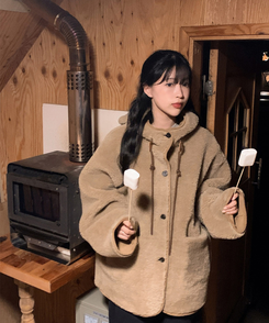 フードムスタンジャケット BROWN