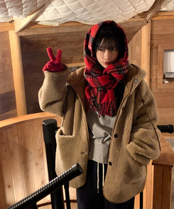 フードムスタンジャケット BROWN