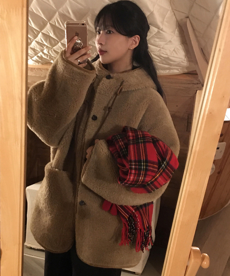 フードムスタンジャケット BROWN