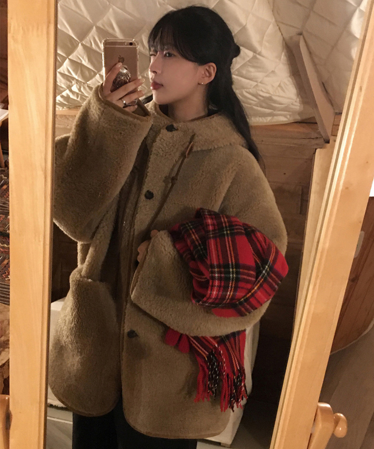 フードムスタンジャケット BROWN