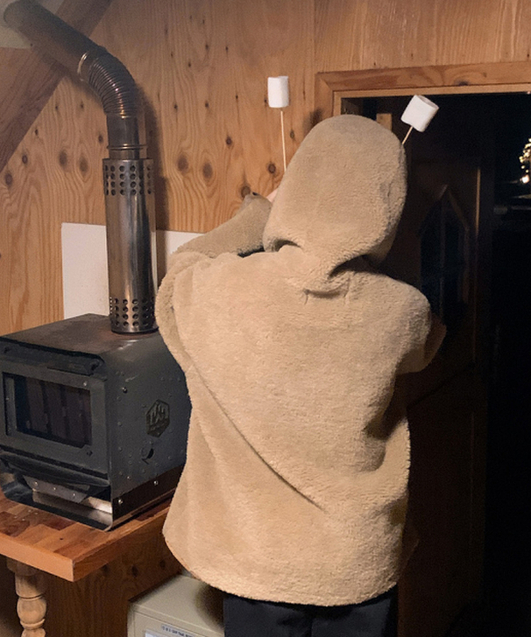 フードムスタンジャケット BROWN