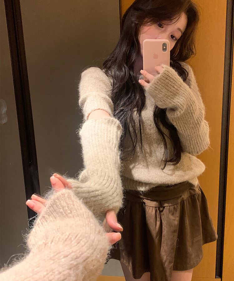 ナットキャッシュスカート BROWN