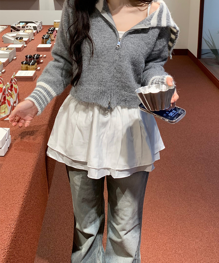 リードセーラージップアップ GRAY