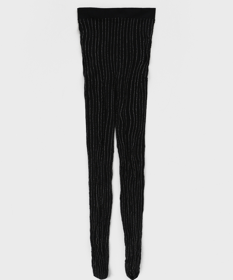 グリッターパターンストッキング(100D)