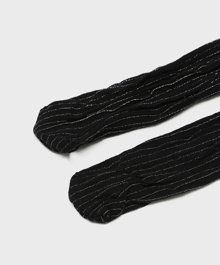 グリッターパターンストッキング(100D)