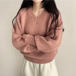 厚手ベーシックニット(8color) PINK