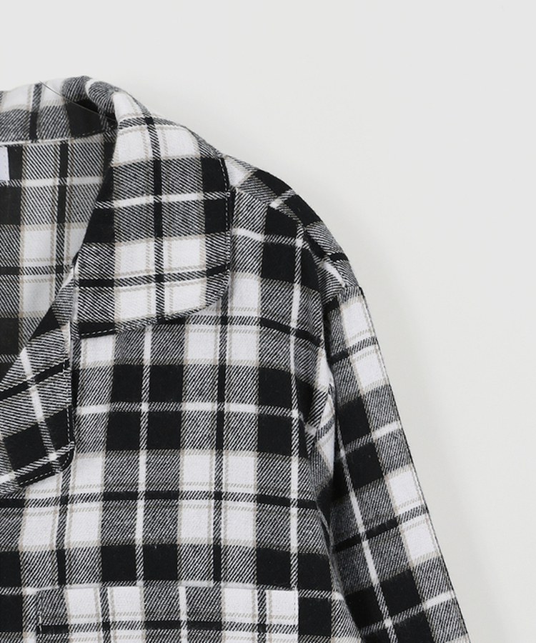 【SET】キルティングチェックパジャマ