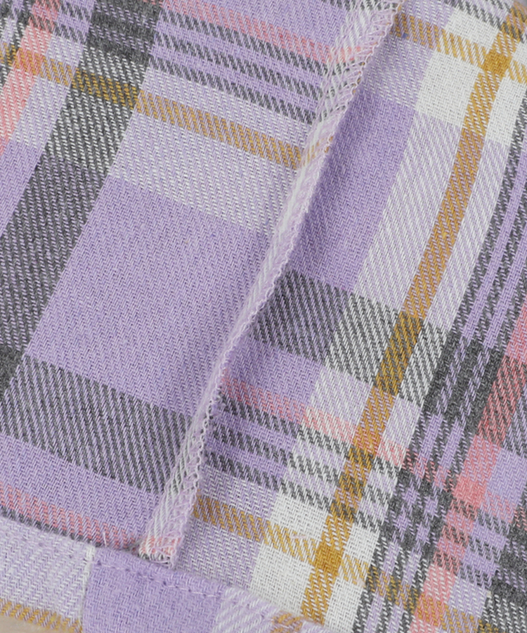【SET】ラベンダーチェックパジャマ