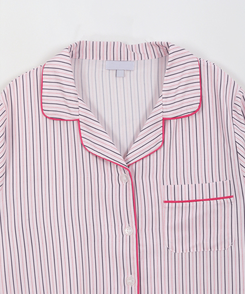 【SET】バイカラーストライプパジャマ