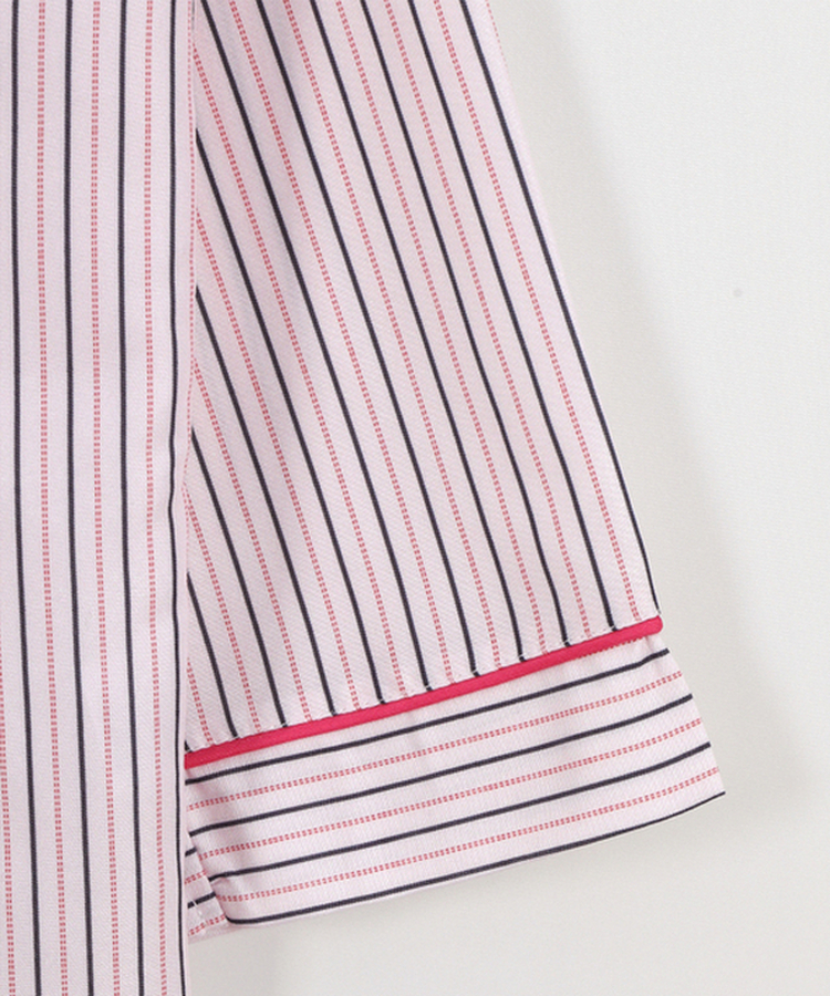 【SET】バイカラーストライプパジャマ