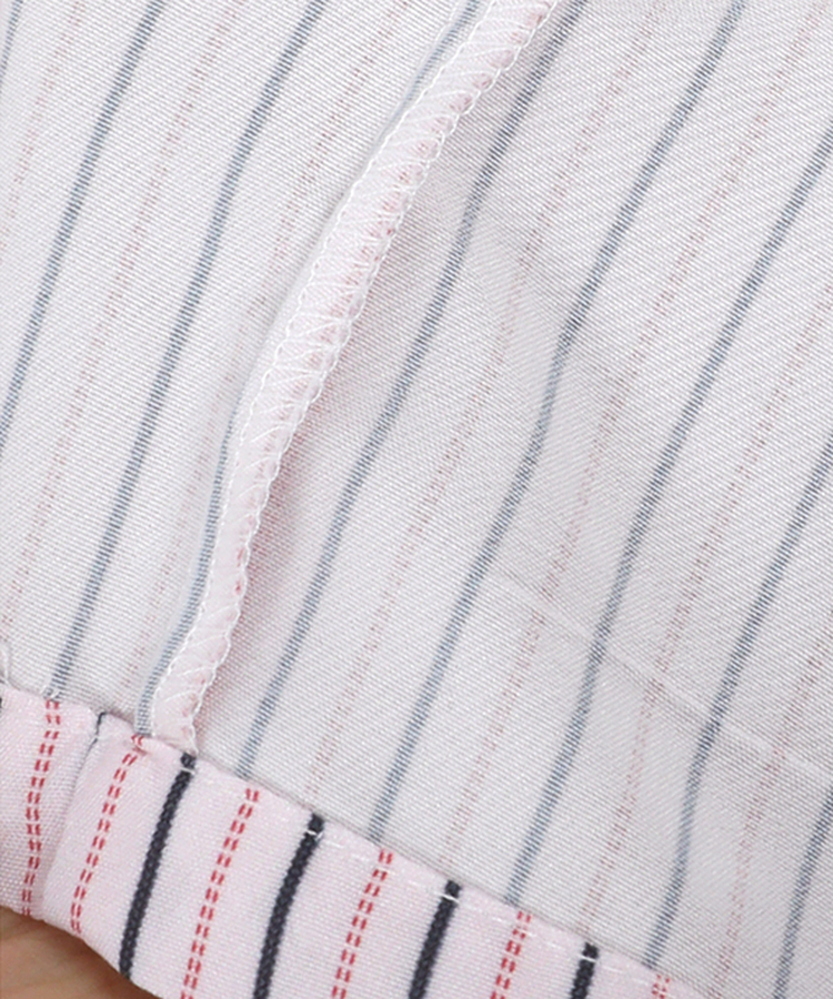 【SET】バイカラーストライプパジャマ