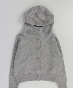 ハイネックカーディガン