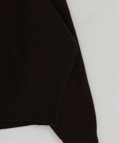 ハイネックカーディガン