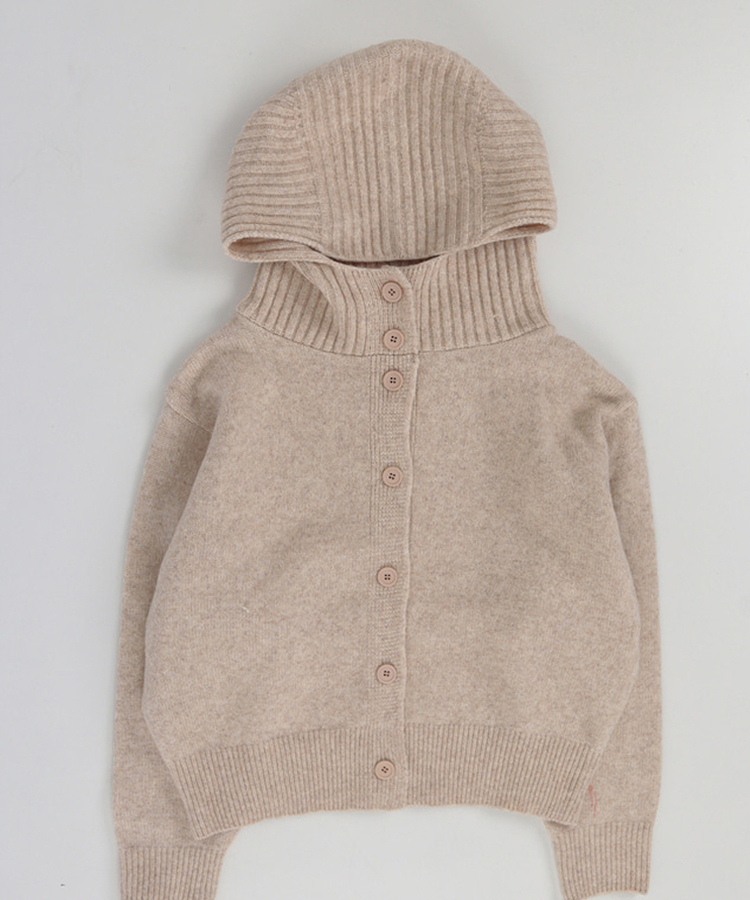 ハイネックカーディガン