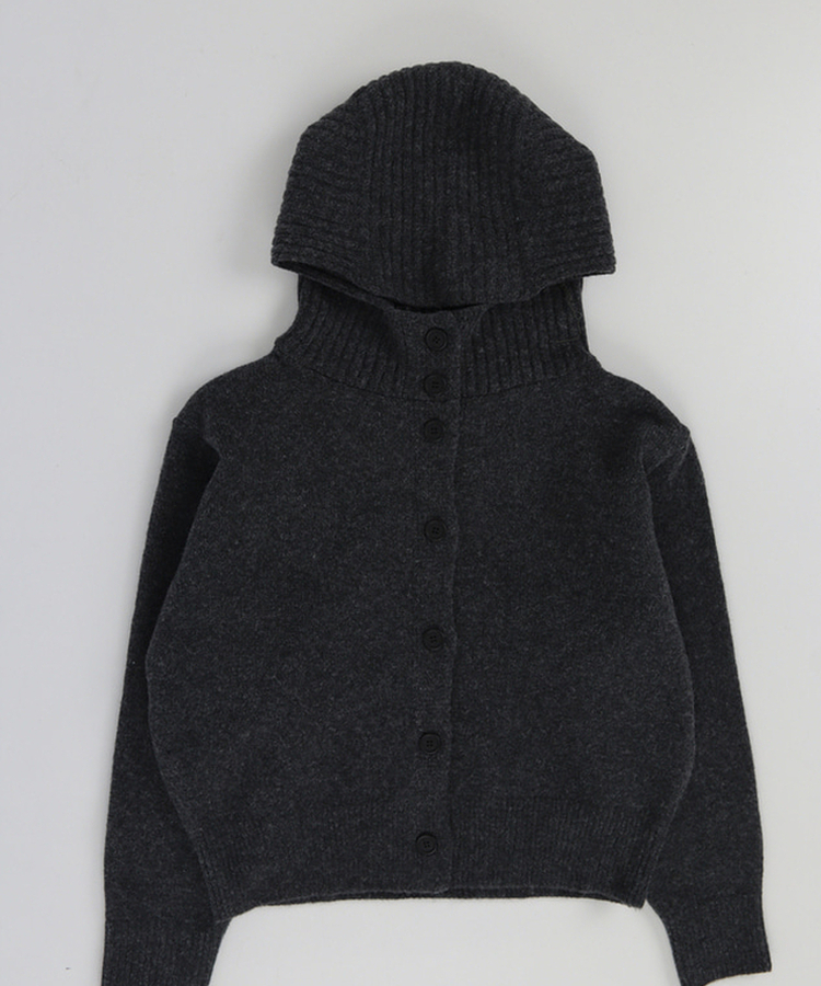 ハイネックカーディガン