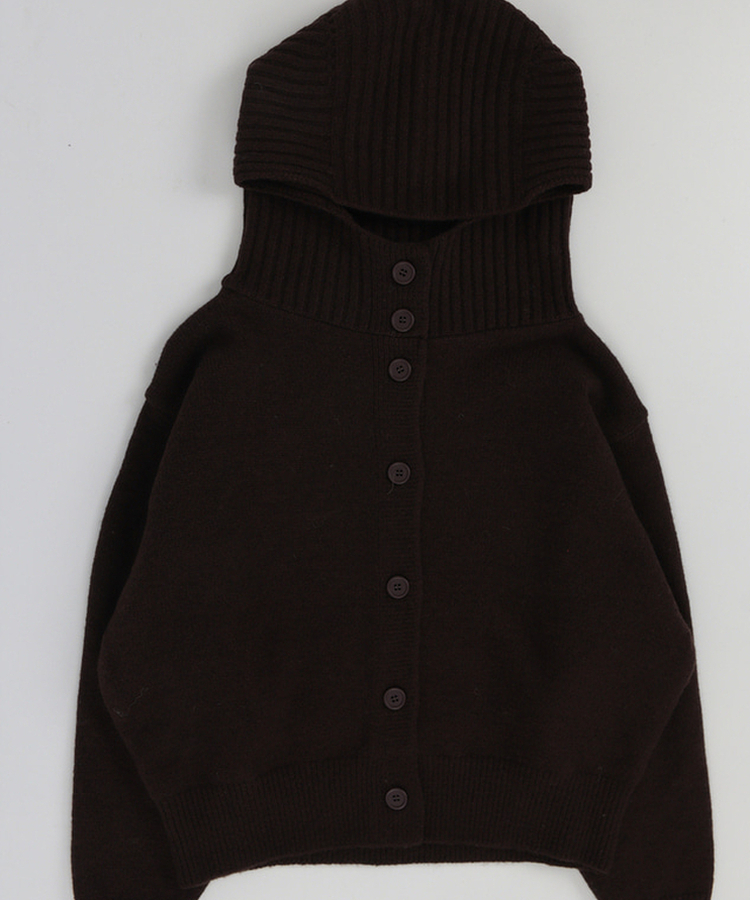 ハイネックカーディガン