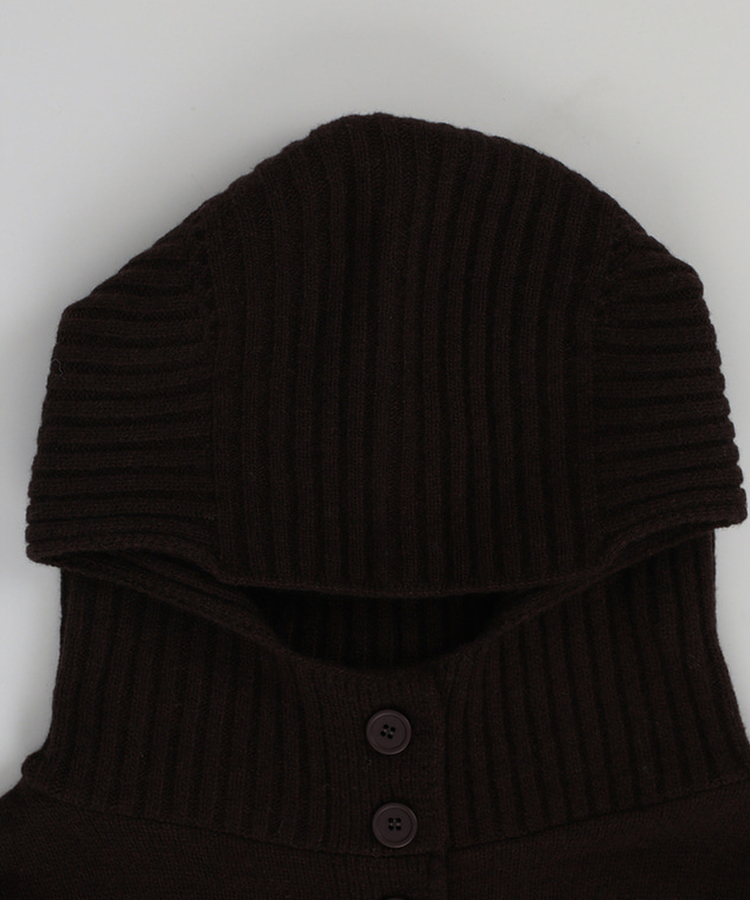 ハイネックカーディガン