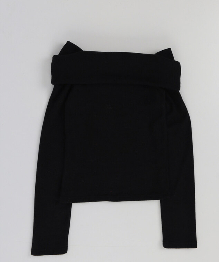 ソフトオフショルダーTシャツ