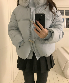 プリーツハーフスカート GREY