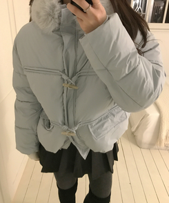 プリーツハーフスカート GREY