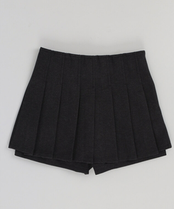 プリーツハーフスカート