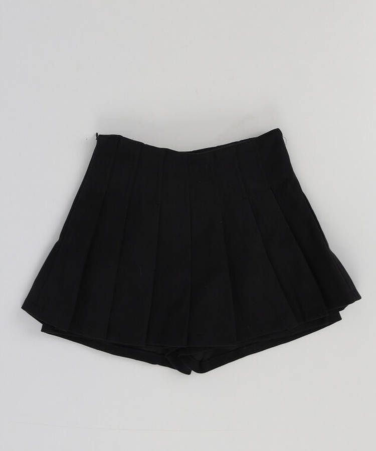 プリーツハーフスカート