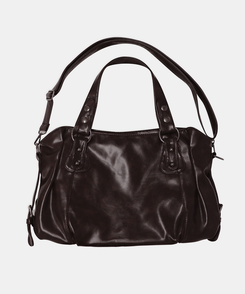 クロスレザーショルダーバッグ