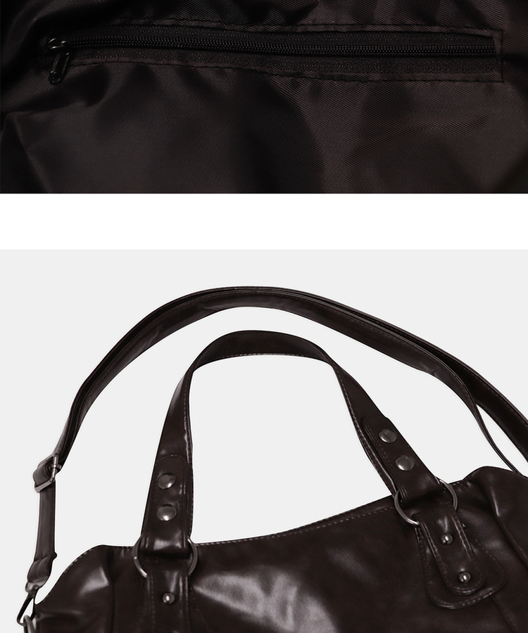 クロスレザーショルダーバッグ