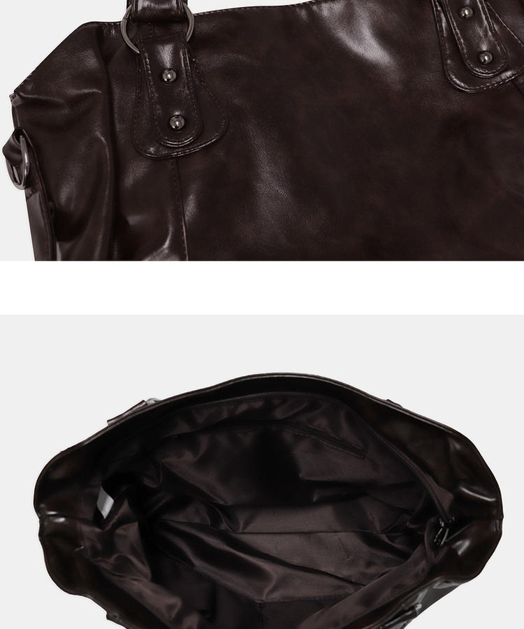 クロスレザーショルダーバッグ