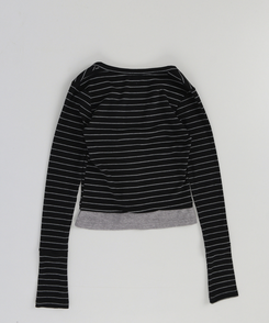 【SET】レイヤードカーディガン スリーブレス