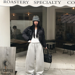 ハイパーレタリングショートダウン BLACK