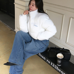 ハイパーレタリングショートダウン WHITE