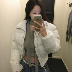 ハイパーレタリングショートダウン WHITE