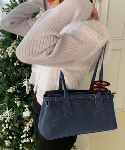 ベルトストラップショルダーバッグ NAVY